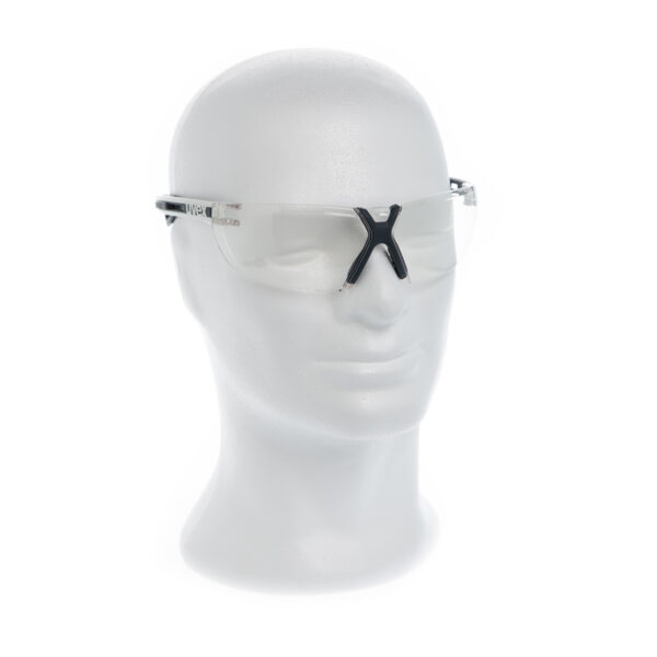 Uvex X-fit Schutzbrille Klar Weißer Bügel