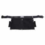 Black Bull Leder Werkzeugtasche mit Gürtel Schwarz